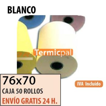 Papel Hidrofix 76x70 BLANCO